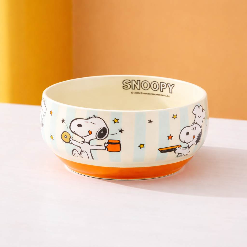Classic Cartoon Ceramic Bowl Duo – Mix & Match