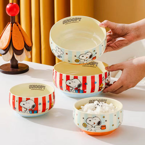 Classic Cartoon Ceramic Bowl Duo – Mix & Match