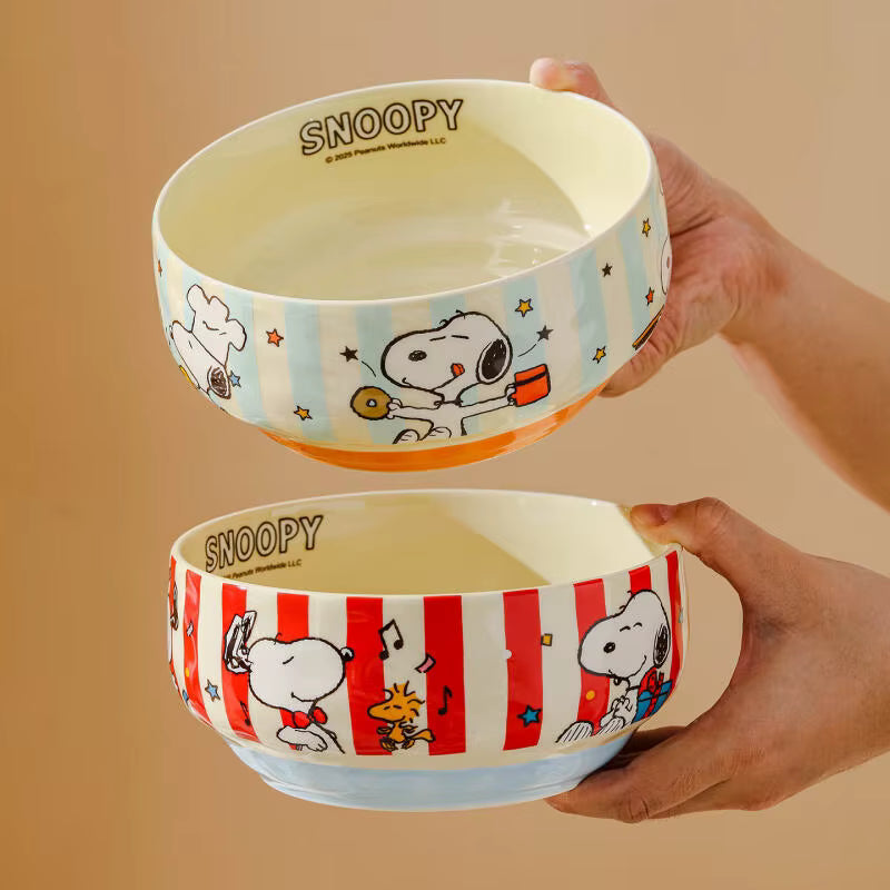 Classic Cartoon Ceramic Bowl Duo – Mix & Match