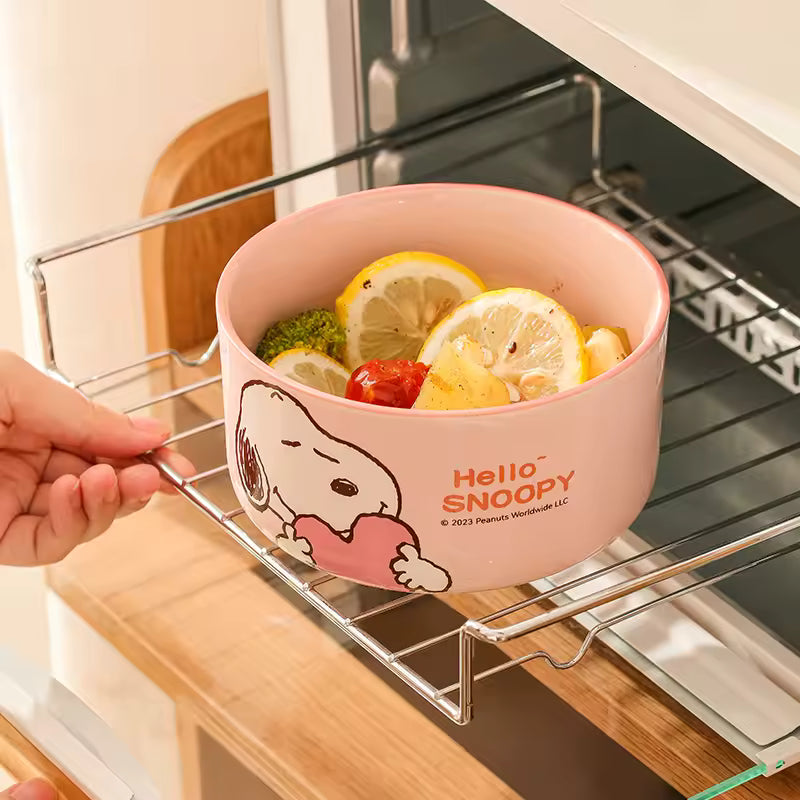 Thermal Cartoon Dining Bowl Set