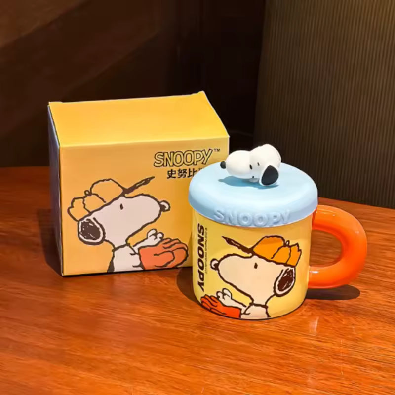 Silicone Lid Character Mug